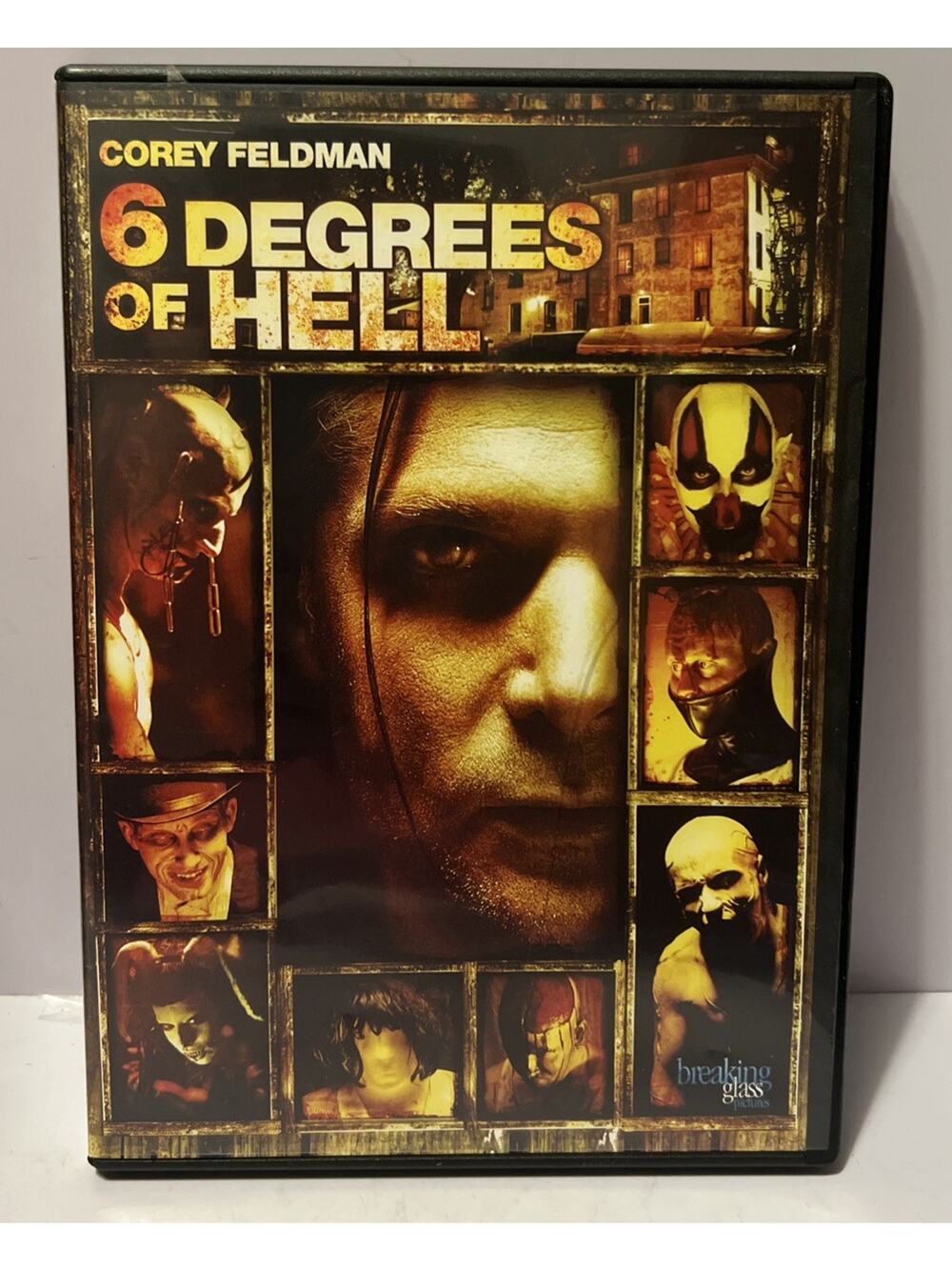 6 Degrees of Hell (DVD, 2012) Corey Feldman Horror